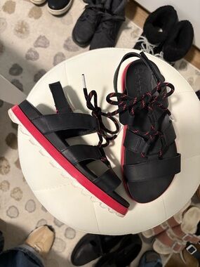 Sorel Black Sandal Sneakers